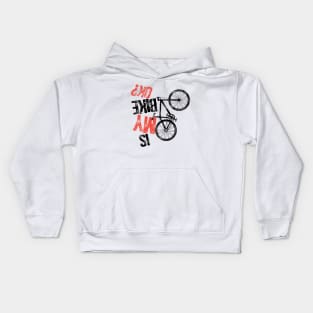 Is My Bike Okay Funny Mtb Mountain Biker Cool Cycling Art Riders Gravel Bike Shirt Kids Hoodie